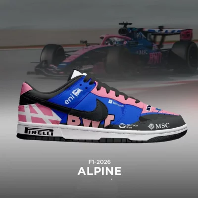 ALpine F1 New Season Low Top Shoes - CarRacing shoes