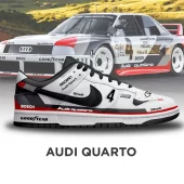 Audi Quarto Car Racing Special Air Jordan 1 Low - CarRacing shoes