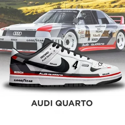 Audi Quarto Car Racing Special Air Jordan 1 Low - CarRacing shoes
