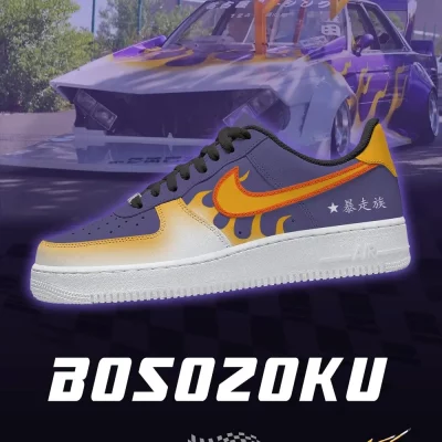 Bosozoku Low Top Shoes - CarRacing shoes