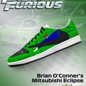 Brian O'Conner's Eclipse V.2 Fast and Furious Low Top Shoes - CarRacing shoes