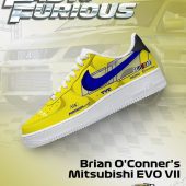 Brian O'Conner's EVO VII Fast and Furious Low Top Shoes - CarRacing shoes