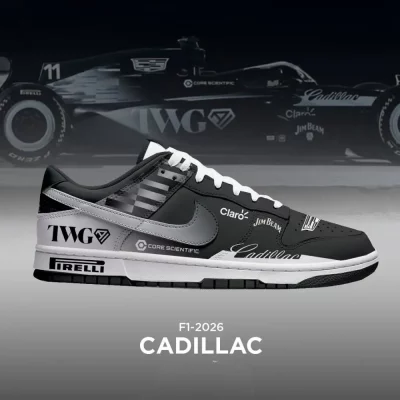 Cadillac F1 New Season Air Jordan 1 Low - CarRacing shoes