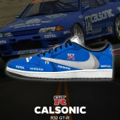Calsonic R32 GT-R Low Top Shoes - CarRacing shoes