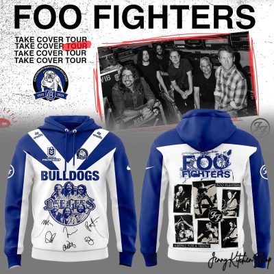 Canterbury-Bankstown Bulldogs NRL Mix Foo Fighters 2026 Australia Stadium Tour Jersey