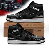 Carbon Liberty Walk AJ1 High Top Shoes - CarRacing shoes
