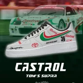 Castrol Toms Supra Low Top Shoes - CarRacing shoes