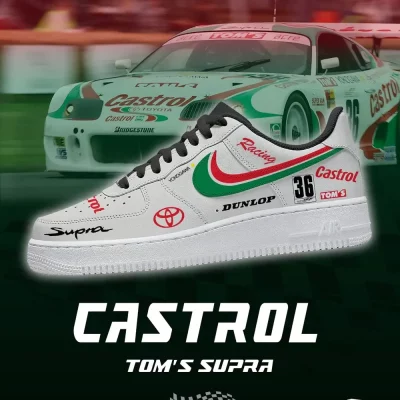 Castrol Toms Supra Low Top Shoes - CarRacing shoes Castrol Toms Supra Low Top Shoes - CarRacing shoes
