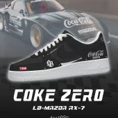 Coke Zero LB RX-7 Low Top Shoes - CarRacing shoes