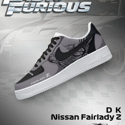 D. K. Fairlady Z Fast and Furious AF1 Shoes - CarRacing shoes