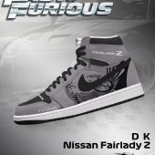 D.K. Fairlady Z V.1 Fast and Furious High Top Shoes - CarRacing shoes