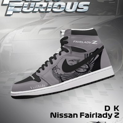 D.K. Fairlady Z V.1 Fast and Furious High Top Shoes - CarRacing shoes