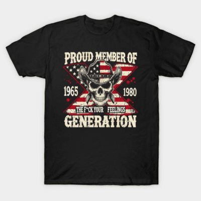 Gen X Skull PNG | 4th of July | Digital Download