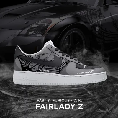 Fair Lady Z D.K Fast and Furious Low Top Shoes - CarRacing shoes