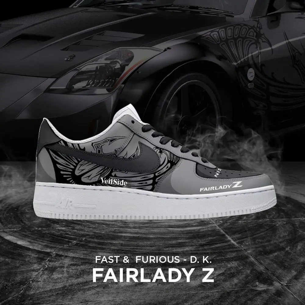 Fair Lady Z D.K Fast and Furious Low Top Shoes - CarRacing shoes Fair Lady Z D.K Fast and Furious Low Top Shoes - CarRacing shoes