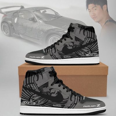Fast and Furious Air Jordan 1 High Top Shoes SMFAFA10 - CarRacing shoes