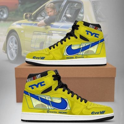 Fast and Furious Air Jordan 1 High Top Shoes SMFAFA14 - CarRacing shoes