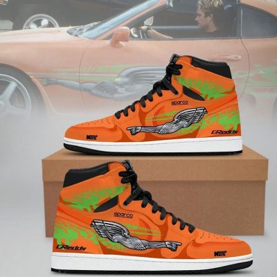 Fast and Furious Air Jordan 1 High Top Shoes SMFAFA9 - CarRacing shoes