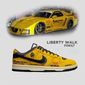 FD RX7 Liberty Walk Dunk Shoes - CarRacing shoes
