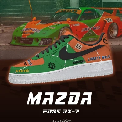 FD3s RX-7 Low Top Shoes - CarRacing shoes