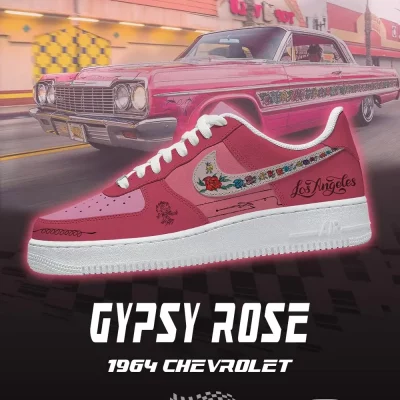Gypsy Rose 1964 Low Top Shoes - CarRacing shoes