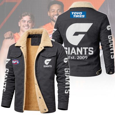 Greater Western Sydney Football Club AFL Cargo Fleece Jacket v1