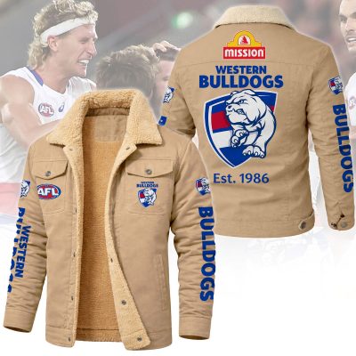 Western Bulldogs AFL Cargo Fleece Jacket v1