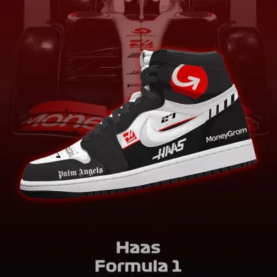 Haas F.1 V.1 High Top Shoes - CarRacing shoes