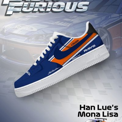 Han Lue's Mona Lisa Fast and Furious Low Top Shoes - CarRacing shoes