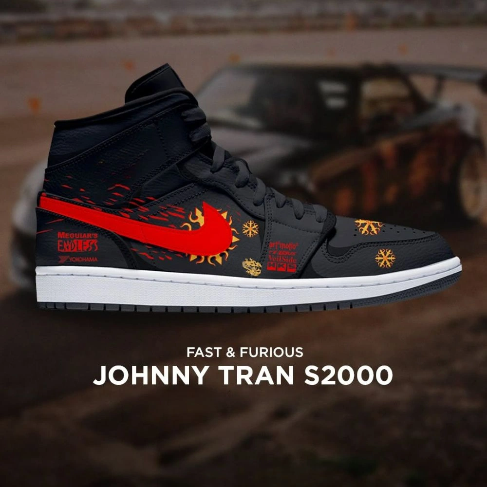 Johnny Tran S2000 Fast and Furious New Edition High Top Shoes - CarRacing shoes Johnny Tran S2000 Fast and Furious New Edition High Top Shoes - CarRacing shoes