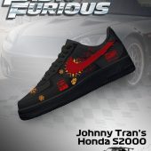 Johnny Tran's S2000 Fast and Furious AF1 Shoes - CarRacing shoes