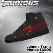 Johnny Tran's S2000 V.1 Fast and Furious High Top Shoes - CarRacing shoes