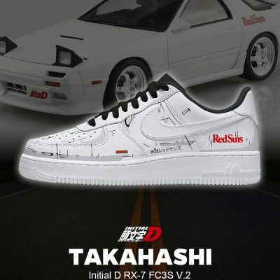 Keisuke RX-7 FC3S V.2 AF1 Shoes - CarRacing shoes