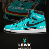LBWK FD RX-7 High Top Shoes - CarRacing shoes