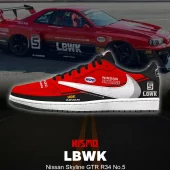 LBWK Skyline GTR R34 No.5 Low Top Shoes - CarRacing shoes