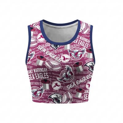 NRL Newcastle Knights Sport Bra Gift for Her, High Impact Yoga Running Gym Bra
