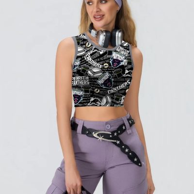 NRL Newcastle Knights Sport Bra Gift for Her, High Impact Yoga Running Gym Bra