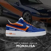 Mona Lisa Han Lue Fast and Furious Low Top Shoes - CarRacing shoes