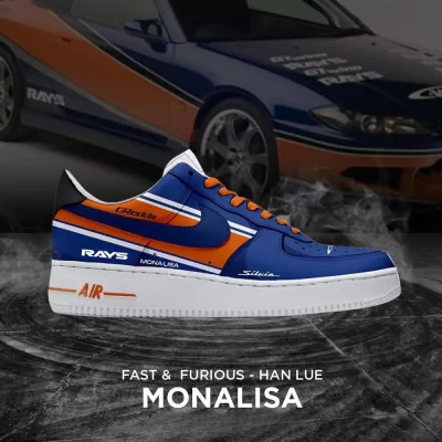 Mona Lisa Han Lue Fast and Furious Low Top Shoes - CarRacing shoes