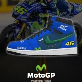 MotoGP Rossi High Top Shoes - CarRacing shoes