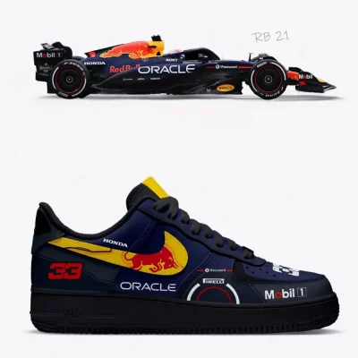 Oracle Racing 33 Formula 1 New Edition Low Top Shoes - CarRacing shoes