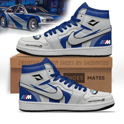 Player BMW M3 AJ1 High Top Shoes - CarRacing shoes