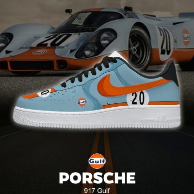 Porsche 917 Gulf AF1 Shoes - CarRacing shoes