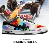 Racing Bulls Vegas GP F1 Special Air Jordan 1 Low - CarRacing shoes