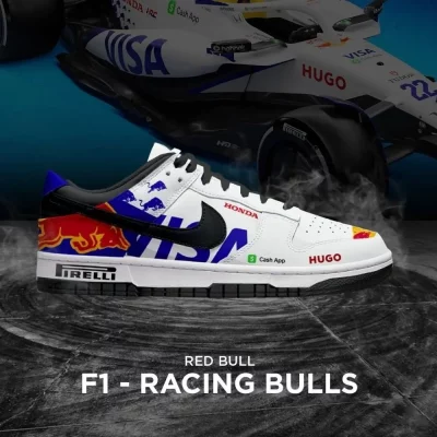 Racing Bulls F1 Special Air Jordan 1 Low - CarRacing shoes