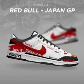 Red Bull Japan GP 2025 Season of F1 Air Jordan 1 Low - CarRacing shoes