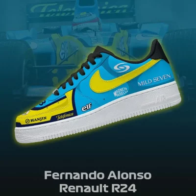 Renault R24 Low Top Shoes - CarRacing shoes
