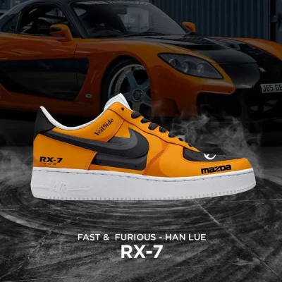 RX-7 Han Lue Fast and Furious Low Top Shoes - CarRacing shoes