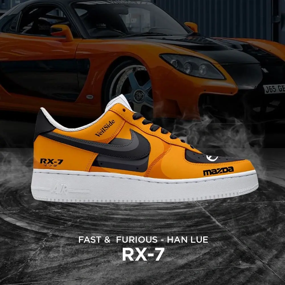 RX-7 Han Lue Fast and Furious Low Top Shoes - CarRacing shoes RX-7 Han Lue Fast and Furious Low Top Shoes - CarRacing shoes