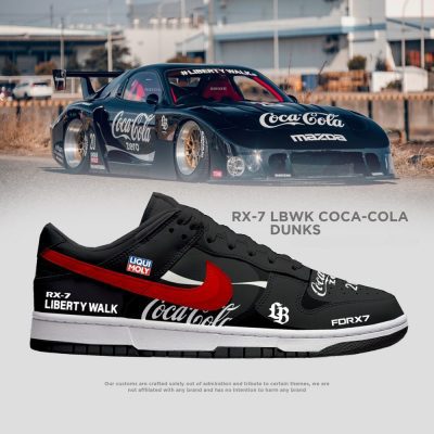 RX-7 Liberty Walk Dunk Shoes - CarRacing shoes
